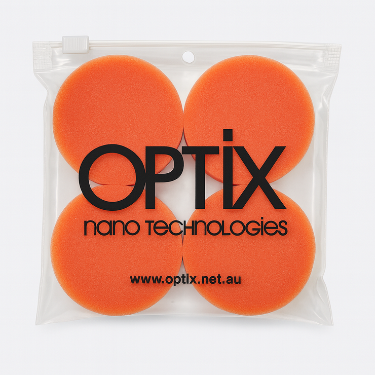 OPTiX Orange Medium Nano Foam Polishing Pads