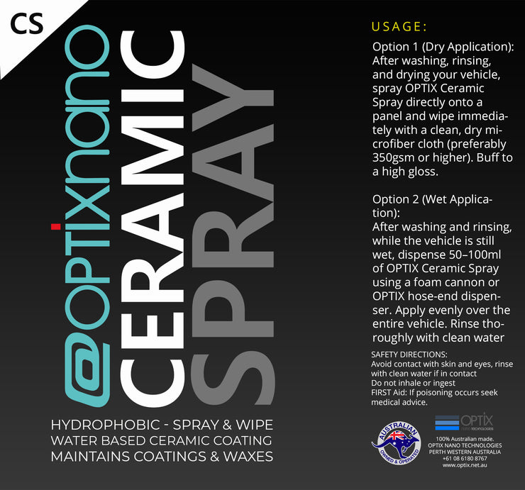 OPTiX Ceramic Spray